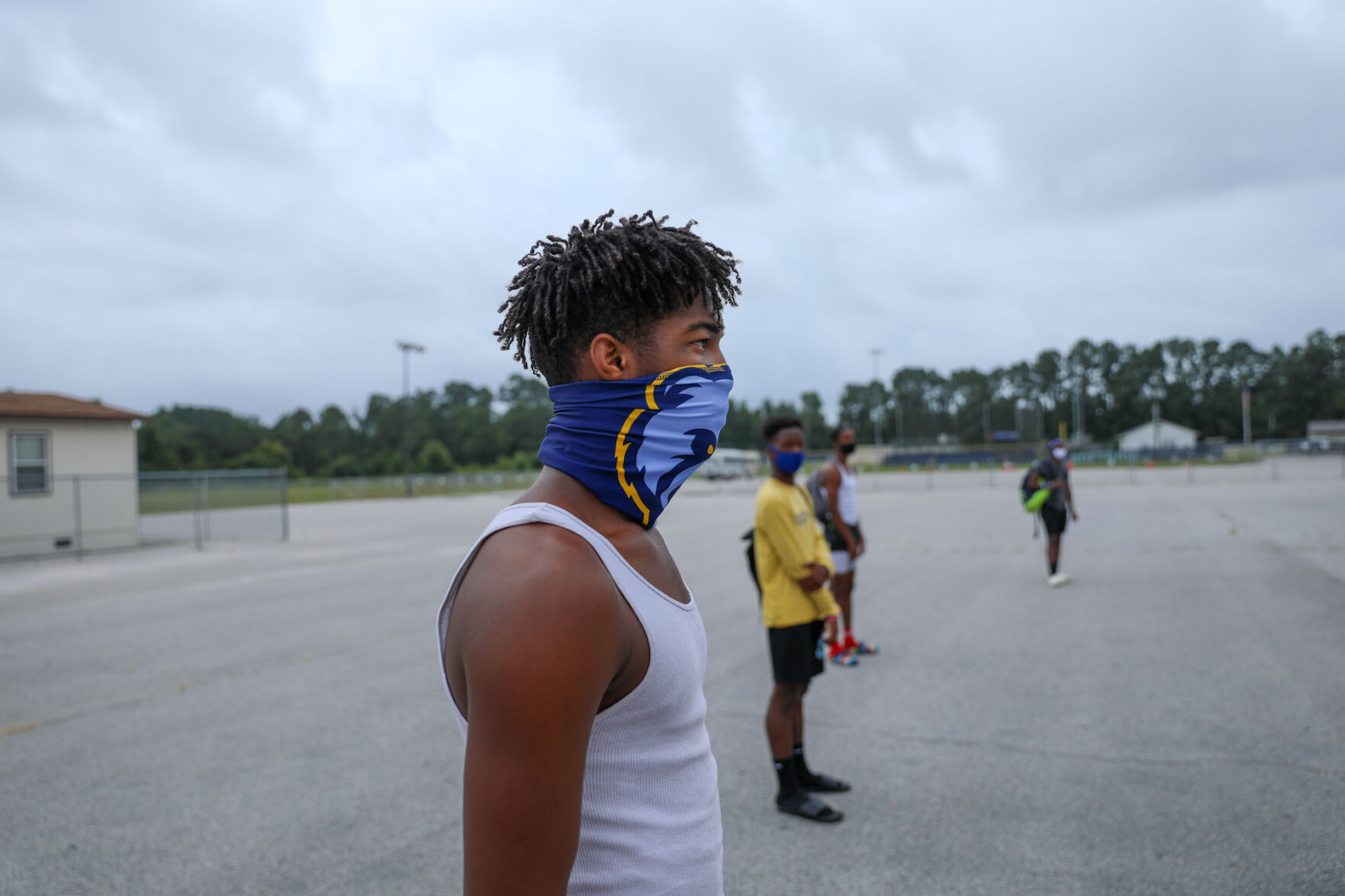 South Florence football workouts, August 3, 2020